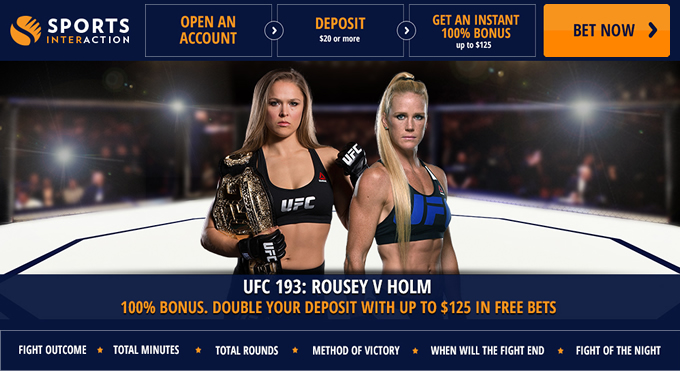 Best UFC Betting site for Canada